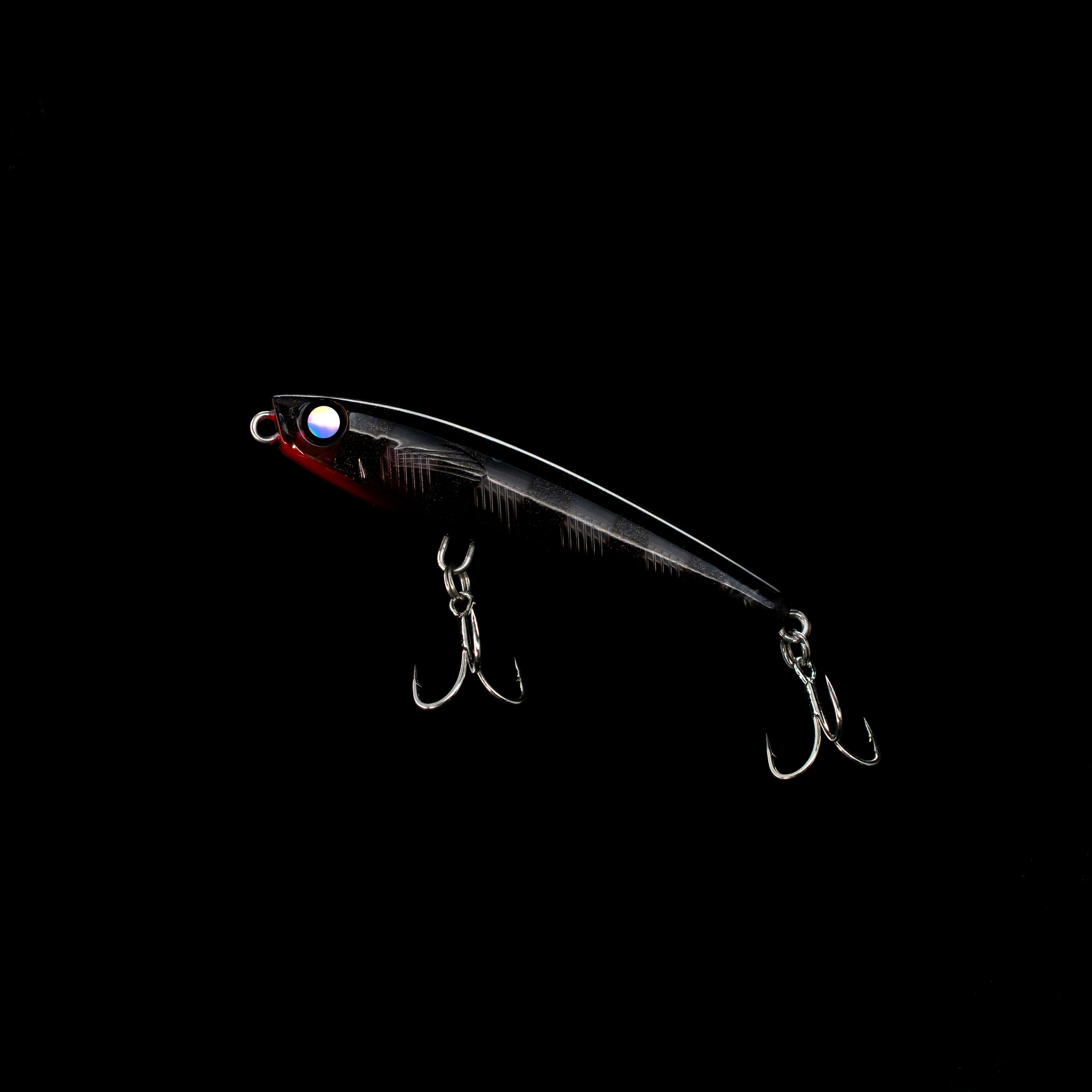 echo tail fishing lure Okeechobee Fire Flat Soft Plastic Bait Butchers Baits ECHO Jig 1/4 oz -