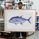 Giant Trevally Art Print