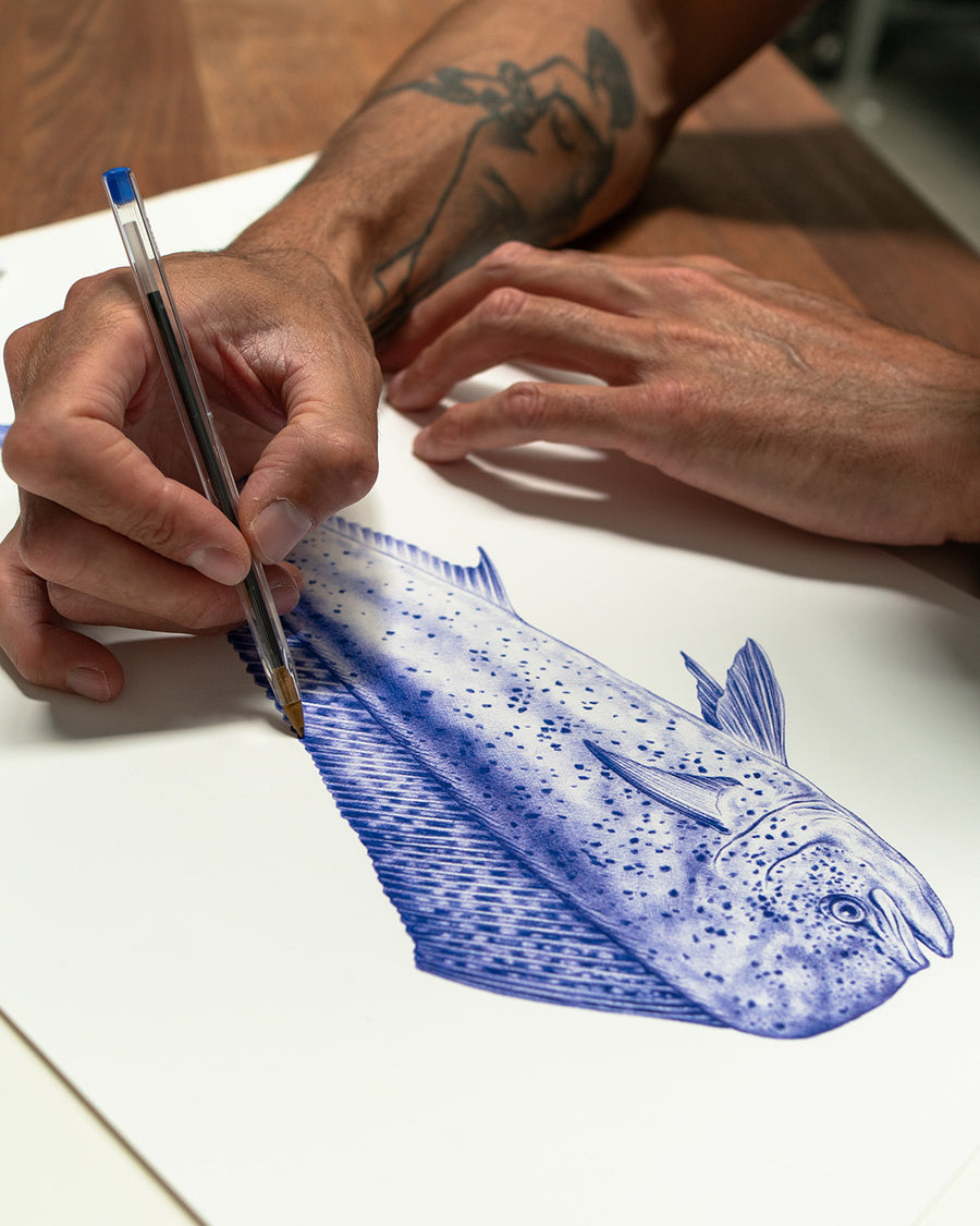 Mahi Mahi Art Print | Fish Art — Malosi – Malosi Studio